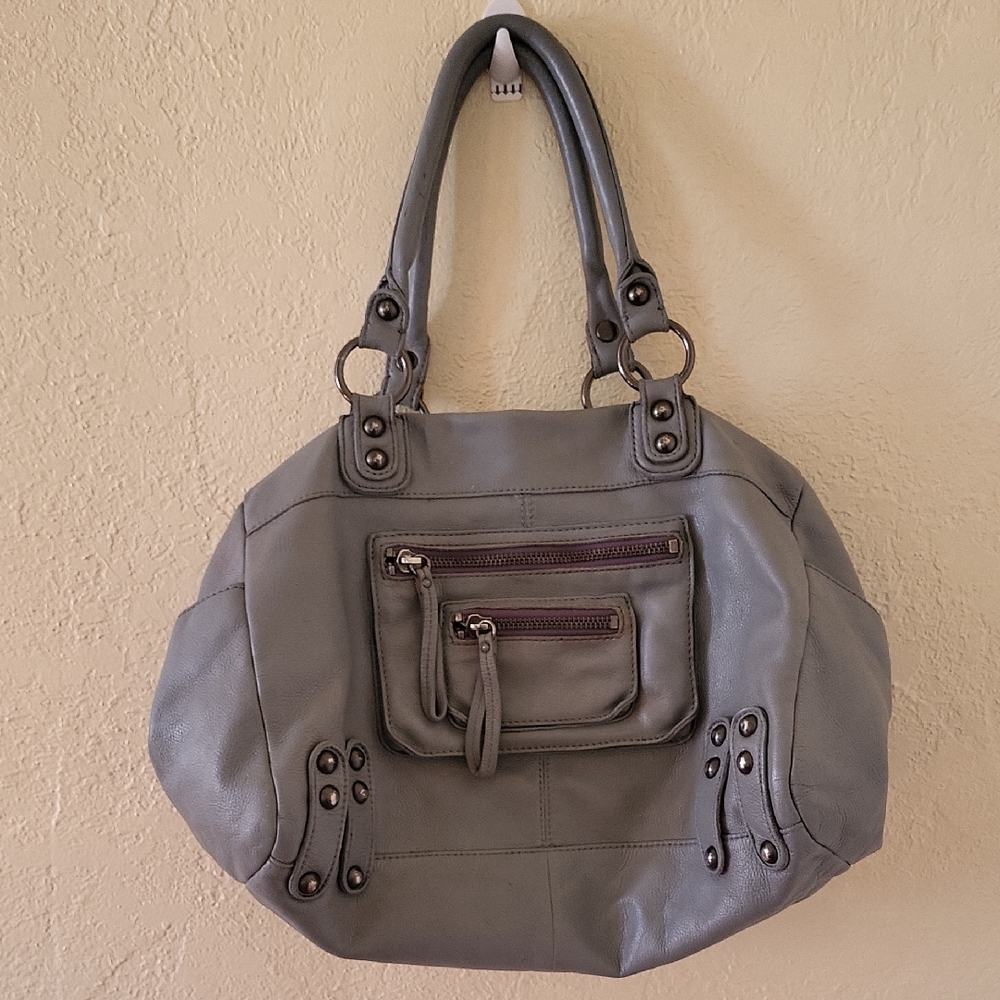 Linea Pelle Dylan Leather Overnight Weekender Bag
